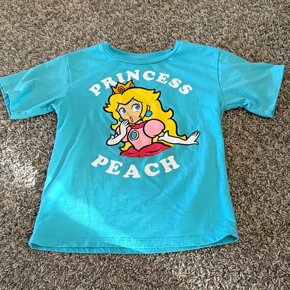 Nintendo Super Mario Blue Shirt